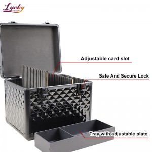 Durable Aluminum Cases Designed for the Storage of Grooming Tools