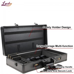 Carrying Portable Travel Case Professional Barber Case Organizer 