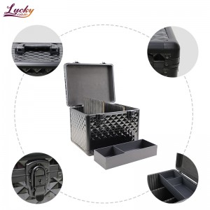 Durable Aluminum Cases Designed for the Storage of Grooming Tools