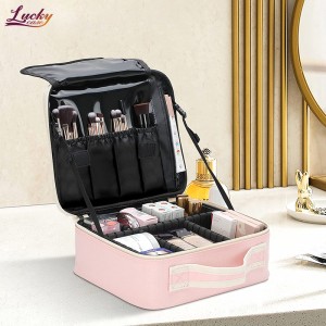 Travel Makeup Train Case Makeup Cosmetic Case Organizer