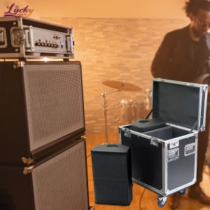 Heavy Duty Flight Transport Road Case Compatible with Audio Monitors