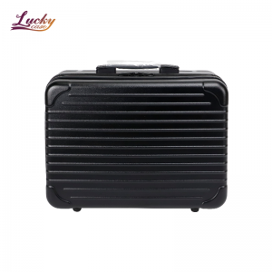Custom Beauty Makeup Case with Elastic Trolley Sleeve and Makeup Brush Holder