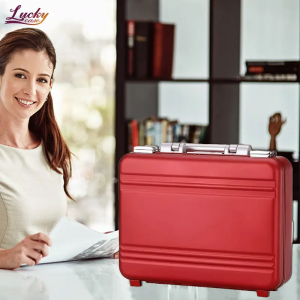 All-aluminum Briefcase with Secure Combination Lock Attache Case Notebook Case