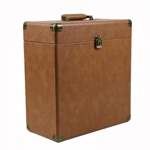 Vintage Vinyl Record Storage and Carrying Case
