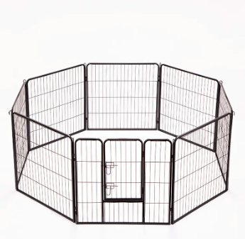 Introducing the Ultimate Heavy Duty Outdoor and Indoor Dog Playpen to Keep Puppies Happy and Safe