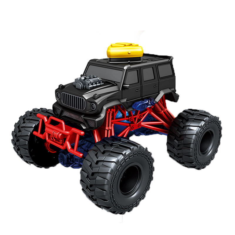 Newest Kids Trucks Toys Light Up Monster Trucks Car With Sound Function 4-Wheel Drive Friction Powered Truck Toys