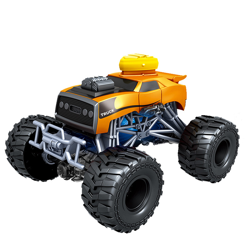 1:16 Scale Monster Trucks Inertia Car Toys Smart Lights & Sounds Car Toy Set for Kids Boy Gift
