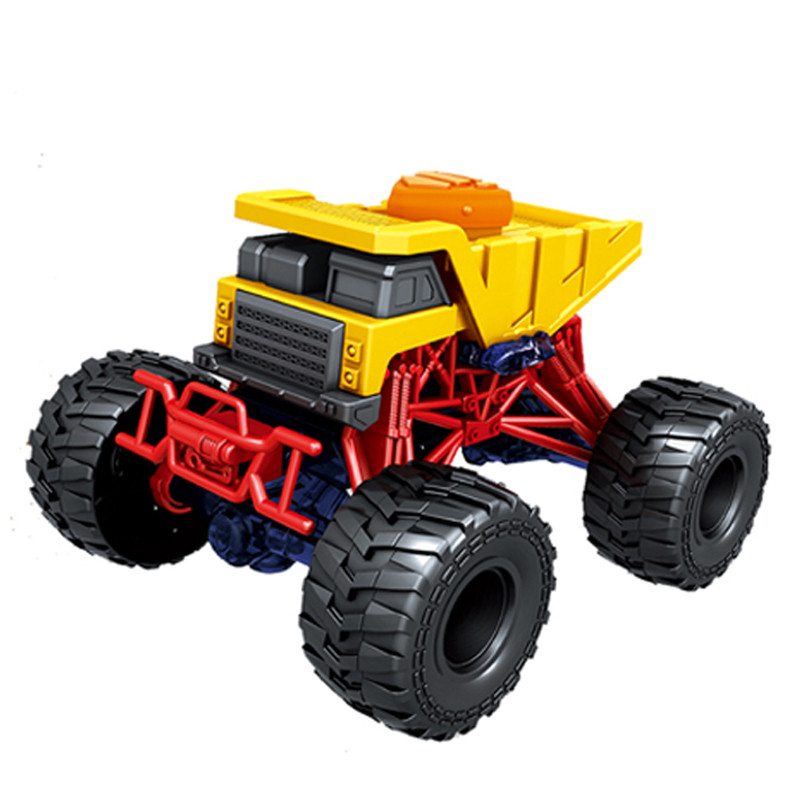 1:16 Scale Monster Trucks Inertia Car Toys 2 Pack Friction Powered Car Toys For Kids Birthday Gift