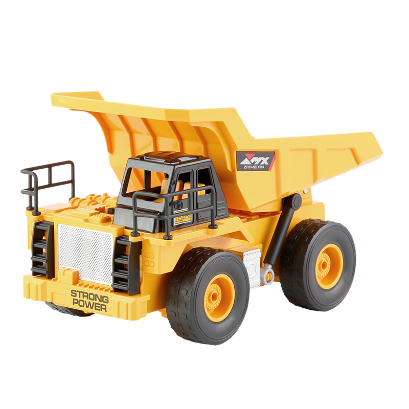Remote Control Dump Truck 1:24 Scale RC Construction Vehicles Toy 5 Channel Electric Truck Toys