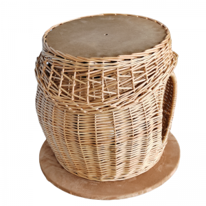 China Manufacturer Wholesale 2 Layer Wicker Cat House Cat Play Tree Cat Bed