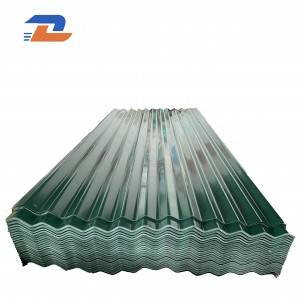 China wholesale Galvanized Corrugated Sheet - Color coated corrugated sheet – Lueding