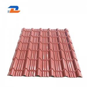 2019 Latest Design China Sgch Full Hard G550, Dx51d 0.2mm Galvanized Roofing Steel Sheet / Zinc Color Coated Corrugated Roofing Sheet (Z30-275g)