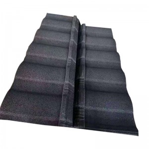 Durable Construction Material Tile Stone Coated sheet Barrel Type Roofing Tile