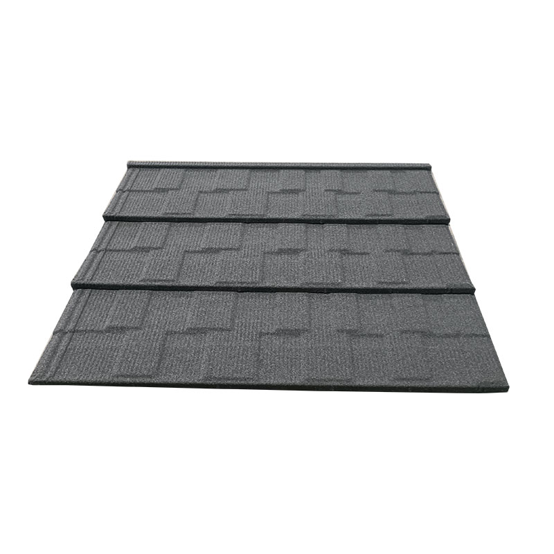 Gi Corrugated Roofing Sheet - Stone Coated Alu-Zinc Steel Metal  for Roofing Sheet Shingle Type Roof Tile – Lueding