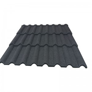 Top Grade China 10%off Aesthetic Roof Design Color Stone Coated Metal Steel Roofing Materials San-Gobuild Manufacture Roof Tiles