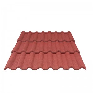 Big Discount Best quantity mliano colorful sand coated metal roofing tiles for sale