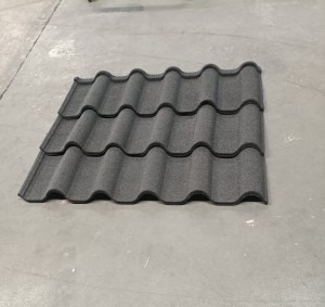 Short Lead Time for China Factory Stone Coated Step Tile Roofing Sheet Accessories Circular Hip Bent Tiles Barrel Roofing Ridge Tile Milano Stone Coated Metal Roof Tiles Nigeria