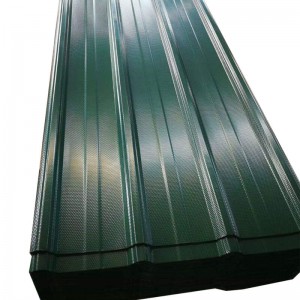 Cheap PriceList for Galvalume Roofing Sheet - Color coated t-tile – Lueding