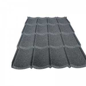 Good quality roman stone coated roofing sheets metal classic type roof tile