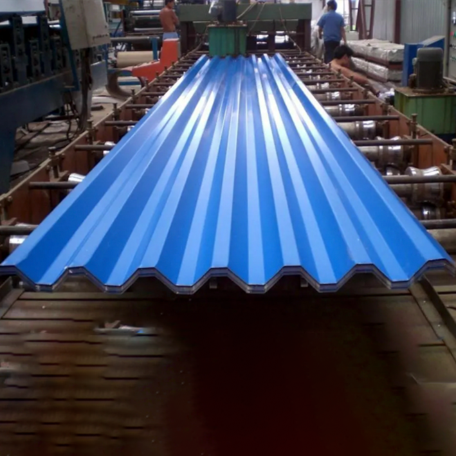 Nibuti’s new customer orders 500 tons of color-coated T-shaped sheet