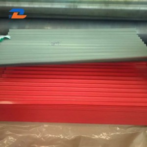 Factory source China Corrugated Roof Sheets Zinc Sheet Per Meter Price Prepainted/Color Coated