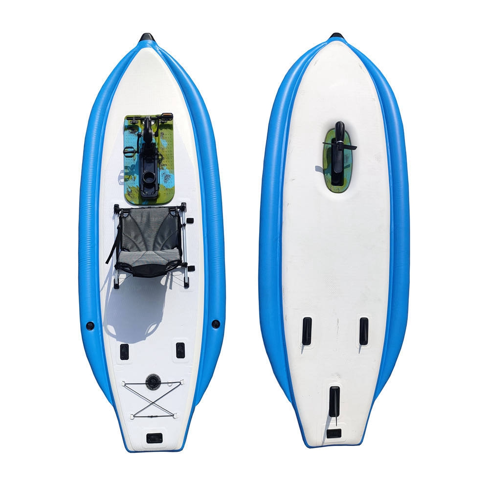 PHT-02 Portable Inflatable Pedal Fishing Drop Stitch Kayak Foldable Featured Image