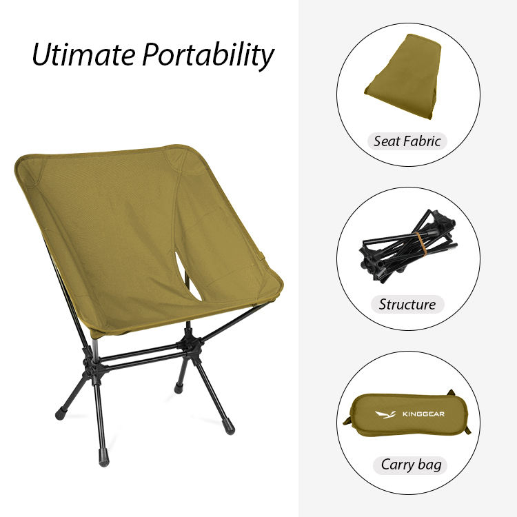 Lulusky Brand Custom Big Moon Chair Durable Funky Inexpensive Beach Camping Chairs YLY005