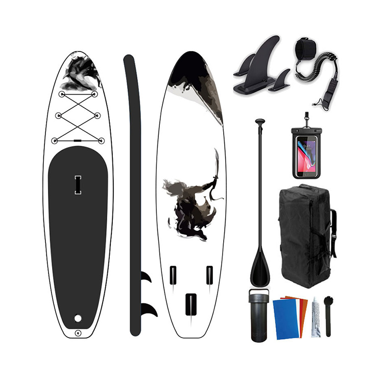 Foldable Paddle Board Inflatable Surfboard Drop Stitch Allround Touring Paddleboard Surfboard Set 10ft 11ft All Sizes