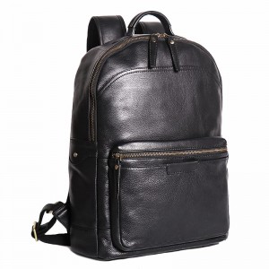 Full Grain Leather Backpack for Men