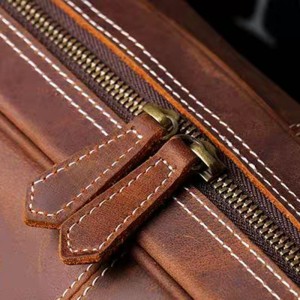 Leather Duffle Bag Large Capacity Weekender