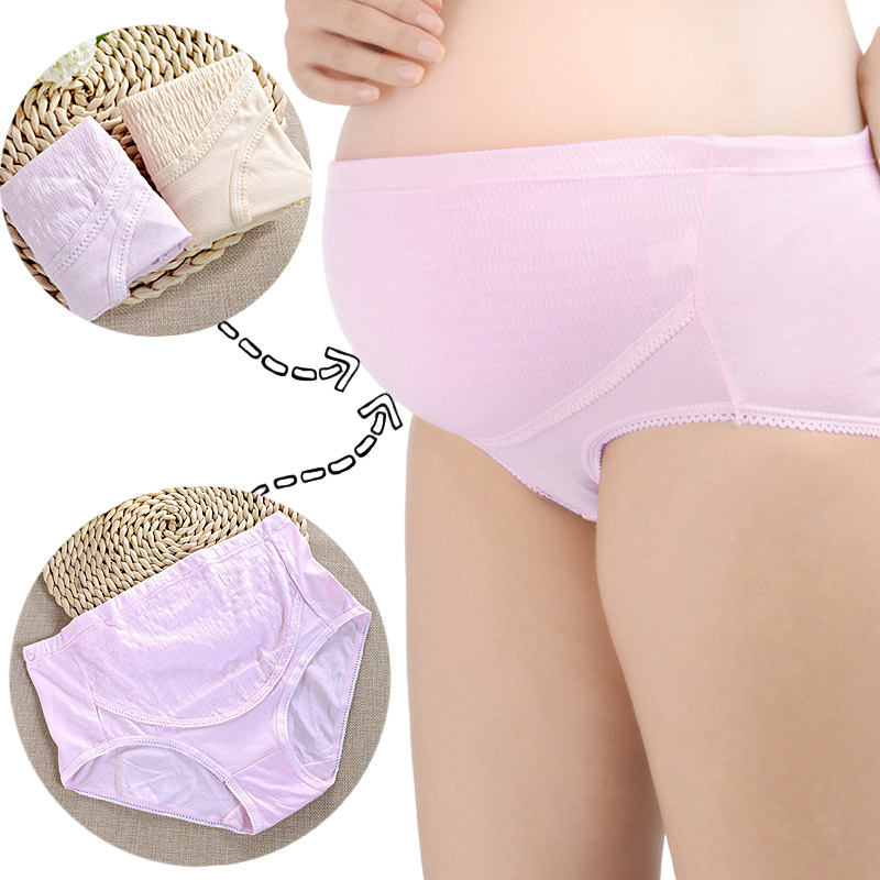 Factory Cheap Hot  Yoga Wear Jumpsuit  - High Waist Cotton Safety Pants For Maternity BLK0022 – Beilaikang
