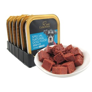 LSNP-05  Beef Canned Food Dog Treats Price
