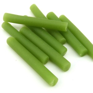 One Side Threaded Nipple Dog Cookie Catalogue - LSDC-14 Half Spinach Dental Care Stick – Luscious