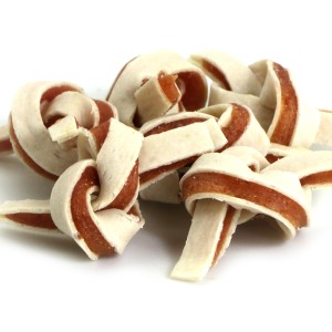 Cheapest Factory China Dental Dog Chews - LSC-60 chicken and cod knot – Luscious