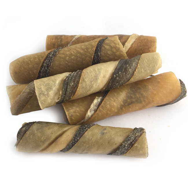 Good User Reputation for Beef Pet Treats - LS-12 Porkhide roll with fish skin – Luscious