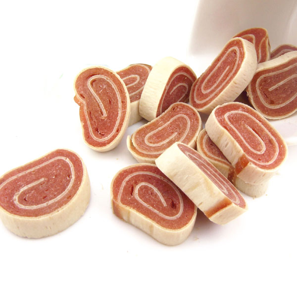 Chinese wholesale Rawhide Dental Dog Chews - LSC-37  Chicken and Cod Roll – Luscious