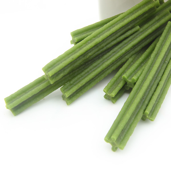 Wholesale Price China Dog Chews Catalogue - LSDC-06 Spinach Dental Care Stick Dog Chews Manufacturer – Luscious