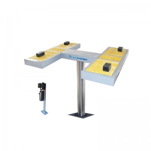 Manufactur standard Portable Four Post Lift - Single post ingroud lift L2800(F-1) with hydraulic safety device – Tonghe