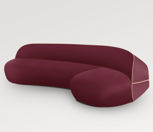Binda sofa raw edge