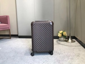 Horizon luggage case X Monogram canvas Brown