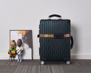 Fendi teamed up with Rimow.a to launch limited luggage.