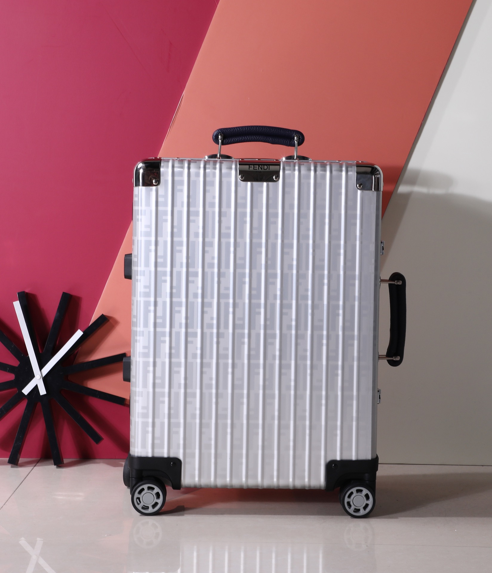Fendi teamed up with Rimowo to launch a limited luggage case