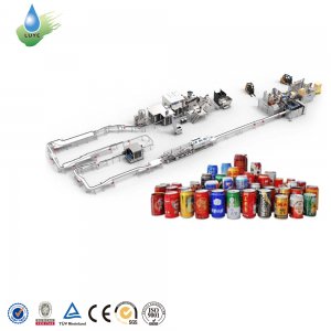 Aluminum can Carbonated Drinks Filling Machine 