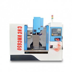 VMC650 High speed 3 axis vertical metal cnc milling machine