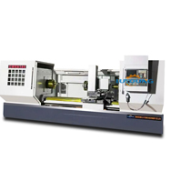 CK6180 Heavy duty flat bed CNC lathe and milling  machine combo with 12 station living turret