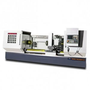 CK6180 heavy duty cnc metal turning lathe machine with living turret