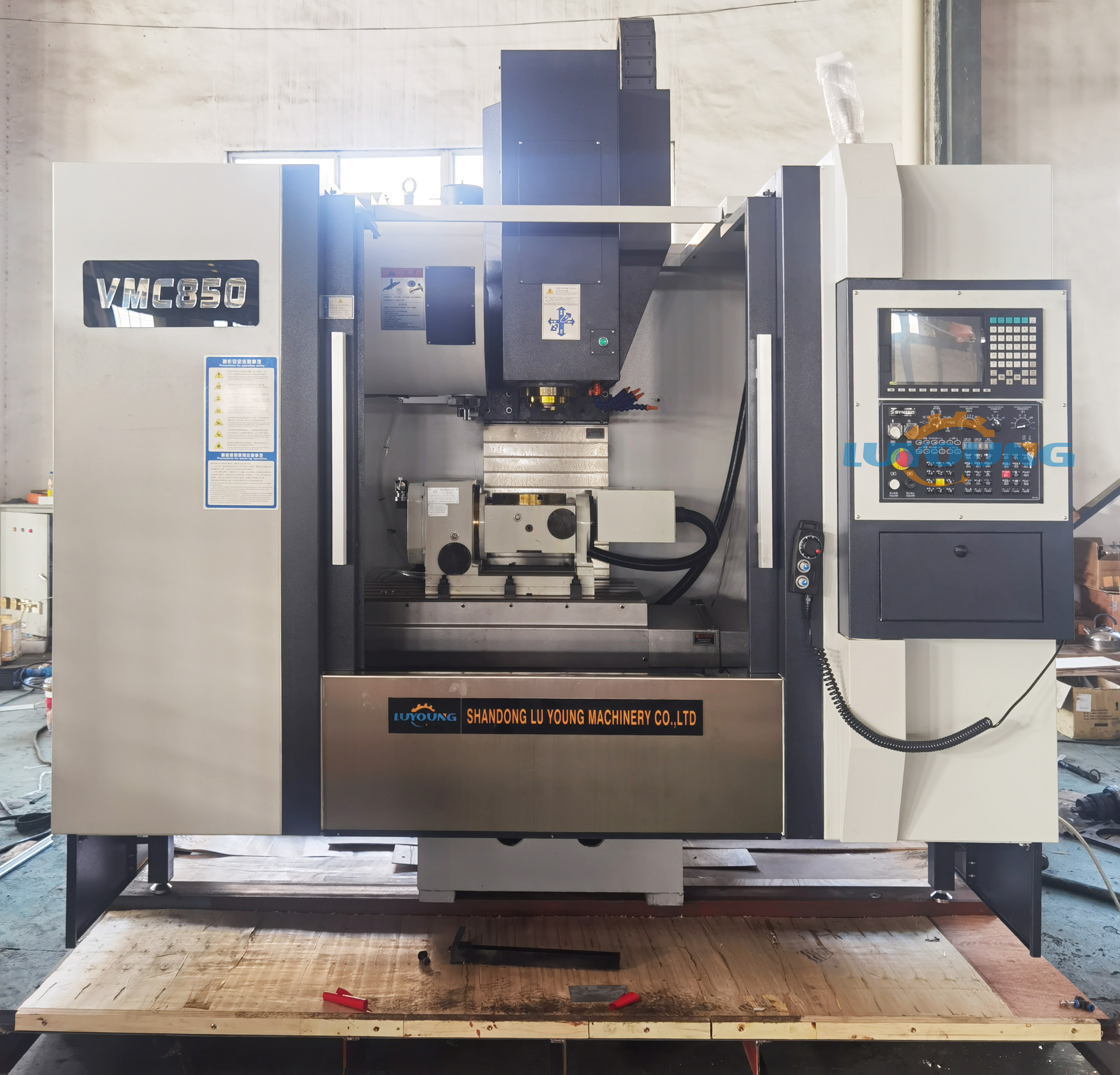 Export Vmc850 cnc milling mahcine with 5th axis to Thailand