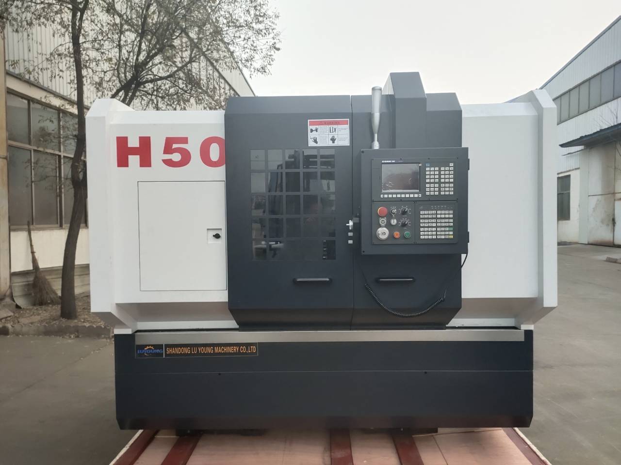 H50 New processing high speed cnc lathe milling machine with living tools