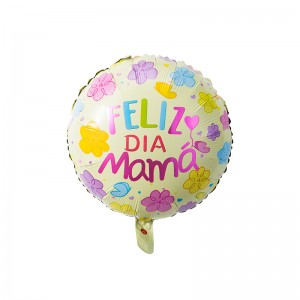 Massive Selection for Alphabet Balloon - 18″ Round shape Foil balloon Feliz dia Mama Flower and butterfly –  Lvyuan