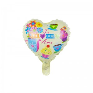 New Delivery for Balloon Inflator - YY-F0929 10″ heart shape Teamo Mama Cake And Afternoon Tea –  Lvyuan